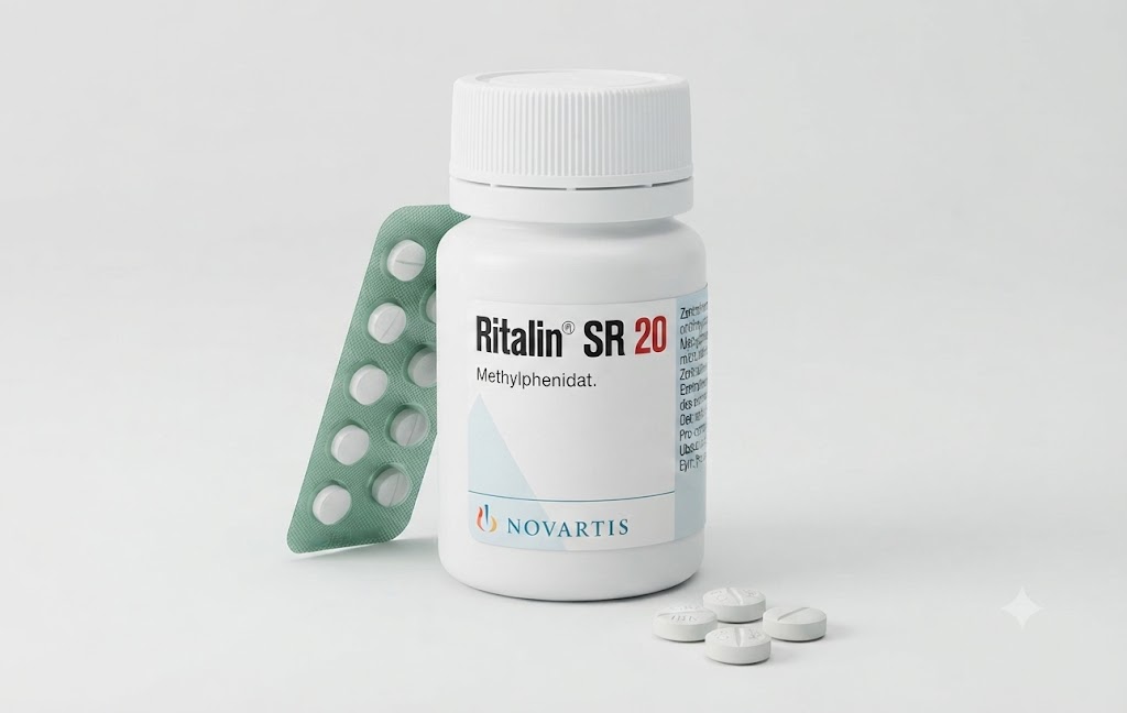 Ritalin adhd medication product image Buy online