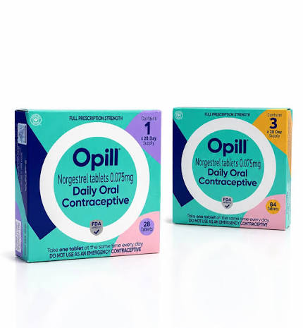 Opill Birth control pill for sale online
