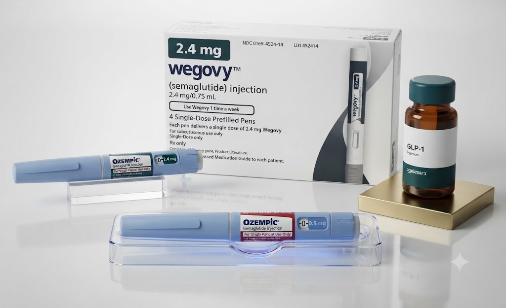 Semaglutide injection pen for GLP-1 weight loss and diabetes treatment